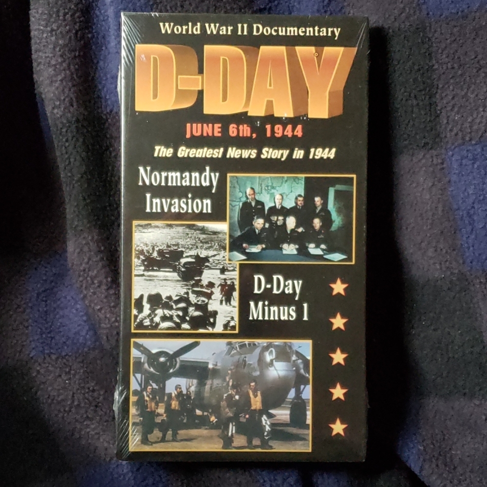 World War II D-Day VHS Movie